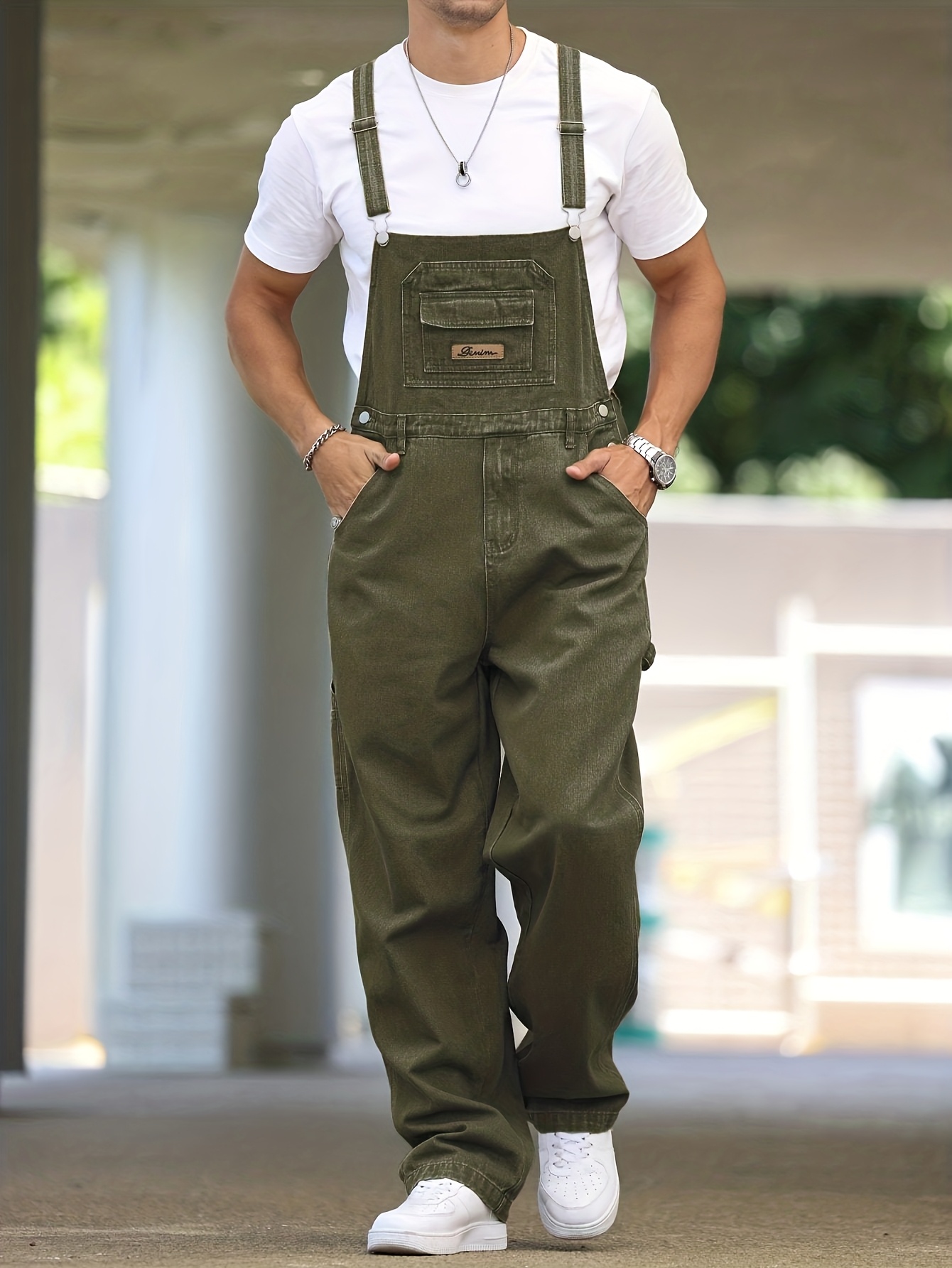 mens overalls sold on Temu Canada