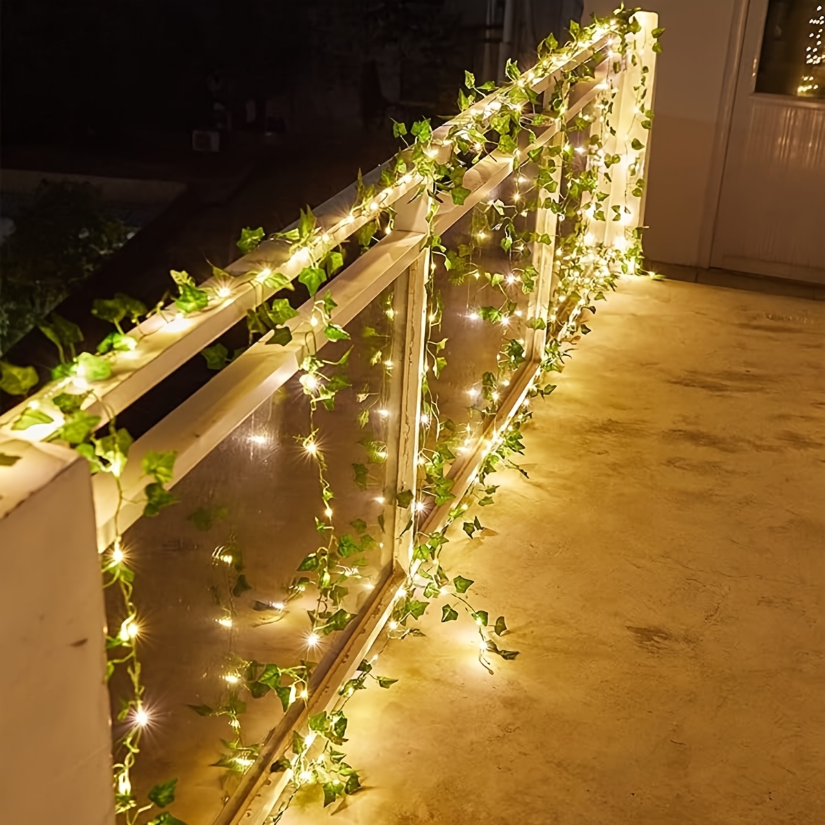 1 stck 300 led knstlicher efeu girlande lichterkette - Temu Germany