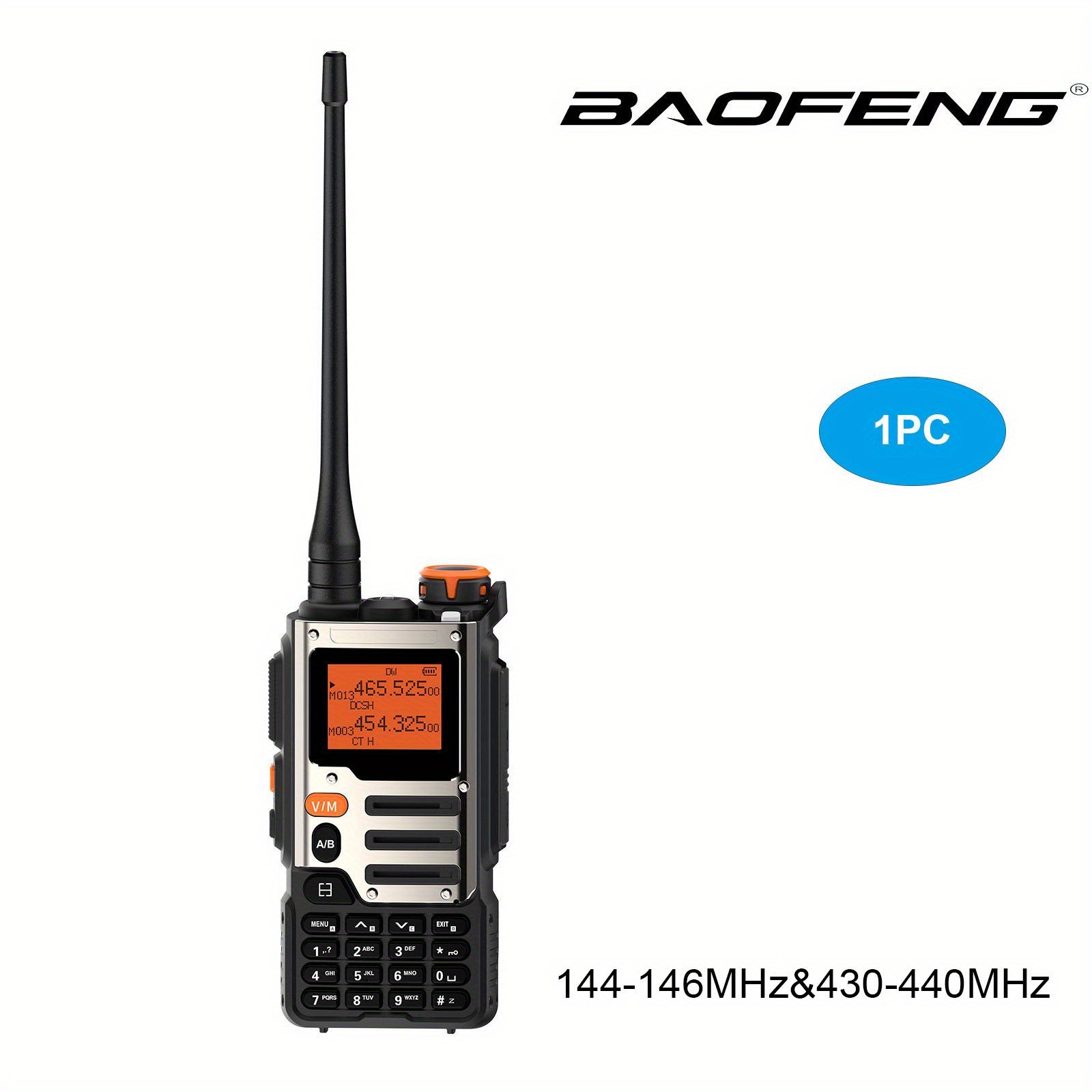 1pc/2pcs   eu-k68 walkie talkie air band radio type-c charge 2600mah uhf vhf dtmf fm   wireless frequency two way radio, rechargeable lithium polymer battery, usb dual use, non-waterproof, uhf tuner technology, battery powered, ≤36v operating voltage,   radio | modern walkie talkie | durable walkie talkie, walkie talkie 0
