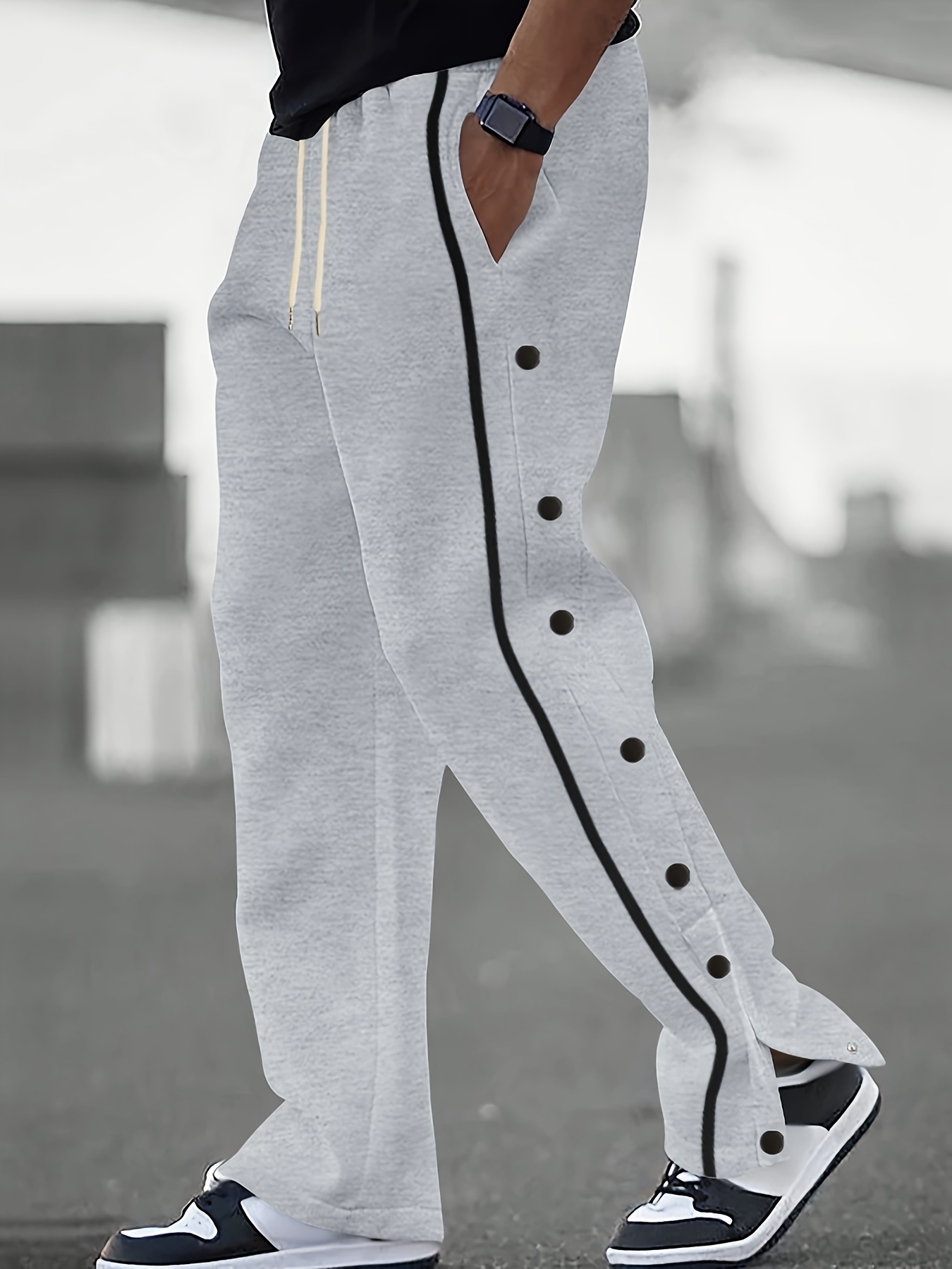 Button Track Pants Men ADIDAS ORIGINALS ADIBREAK BUTTON TRACK