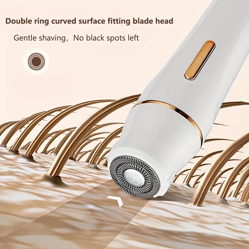 electric multi function trimmer with eyebrow nose hair trimmer and shaver unisex rechargeable body grooming kit for women men bikini line trimmer set portable gift for ladies dad father Product details 2