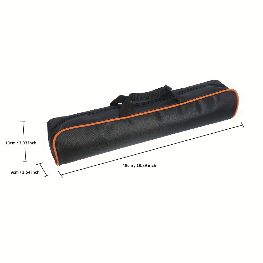 TEMU Bolsa de almacenamiento multifuncional de tira larga, lona de tapete de soporte para camping al , bolsa de almacenamiento para mesa plegable y