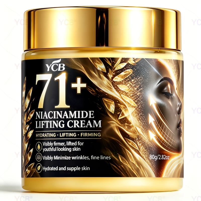 Image of Instantly Firming And Lifting Cream, Containing Collagen, Retinol, And Niacinamide. Significantly Minimizes Wrinkles And , Leaving Skin Smoother And , Absorbs Quickly. And More . 80g/2.82oz.