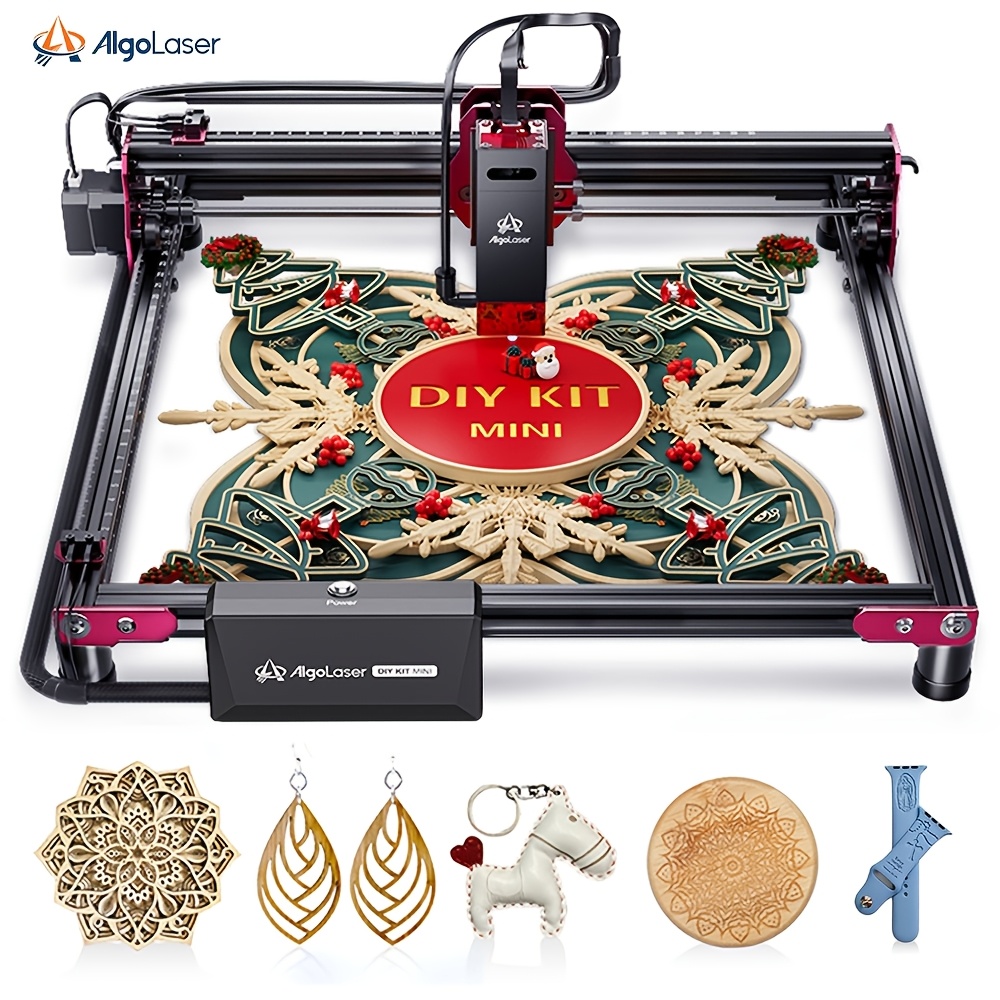 

Algolaser Dly Kit 5w Engraver, Engraving , For Diy Christmas Ornaments, 12000mm/min Engraving , For Wood And Metal