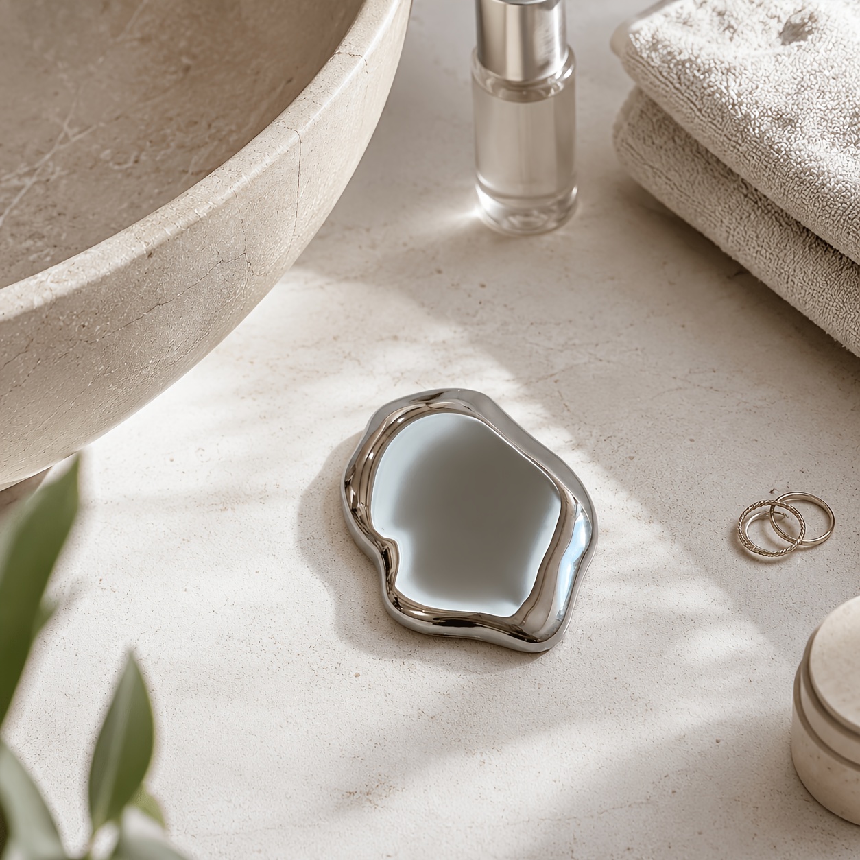 TEMU Personalized Cloud-shaped Compact Mirror, Custom Bridesmaid Gifts, Engraved Pocket Mirror For Her