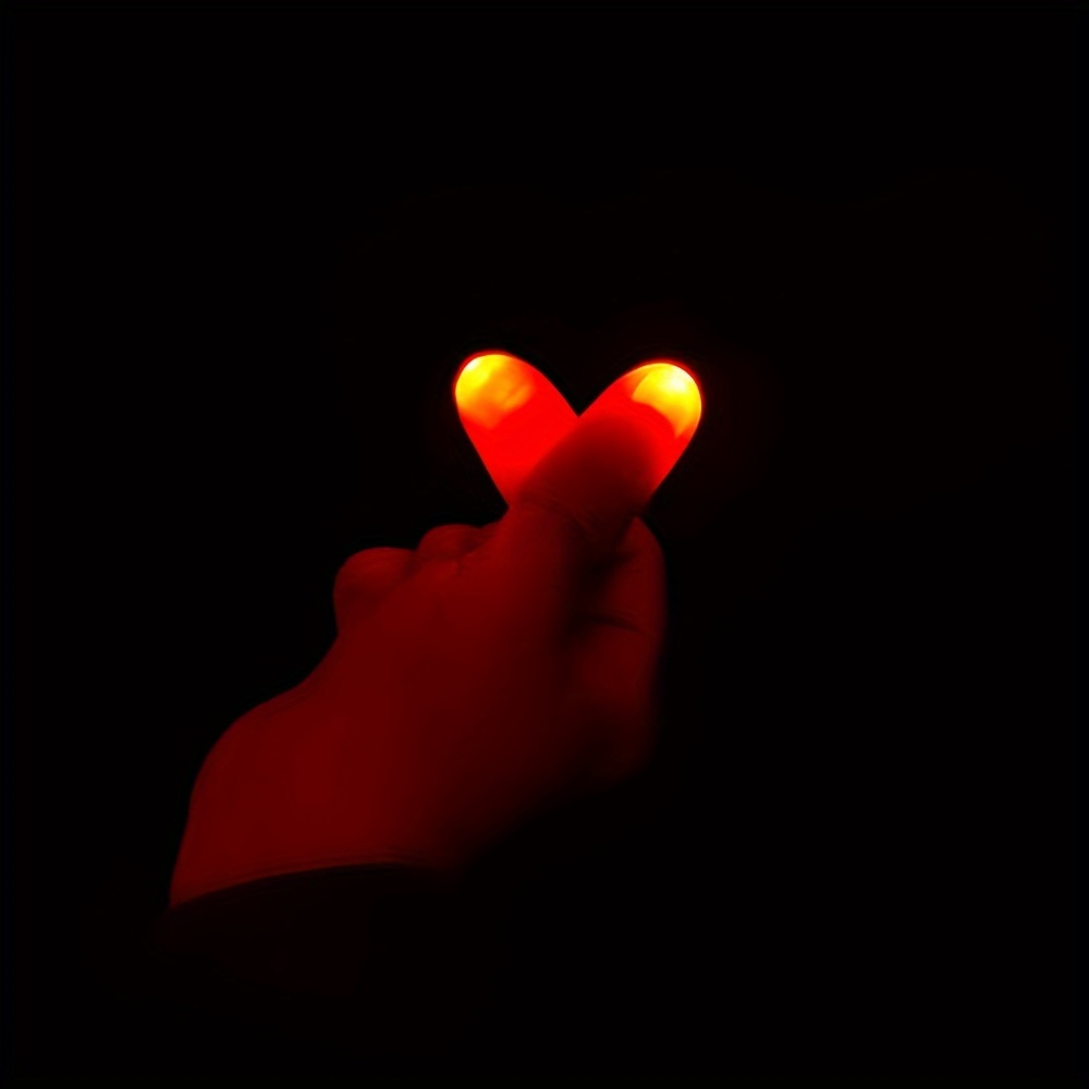 magic glowing finger lights novelty prank toy for teens adults boxed set light up toys glow in the dark toys details 2