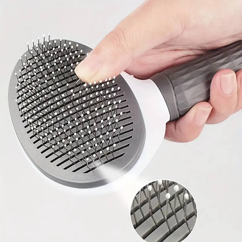 1 2pcs pet grooming brushes ideal for like teddy and large sized breeds tool for removing loose fur details 2
