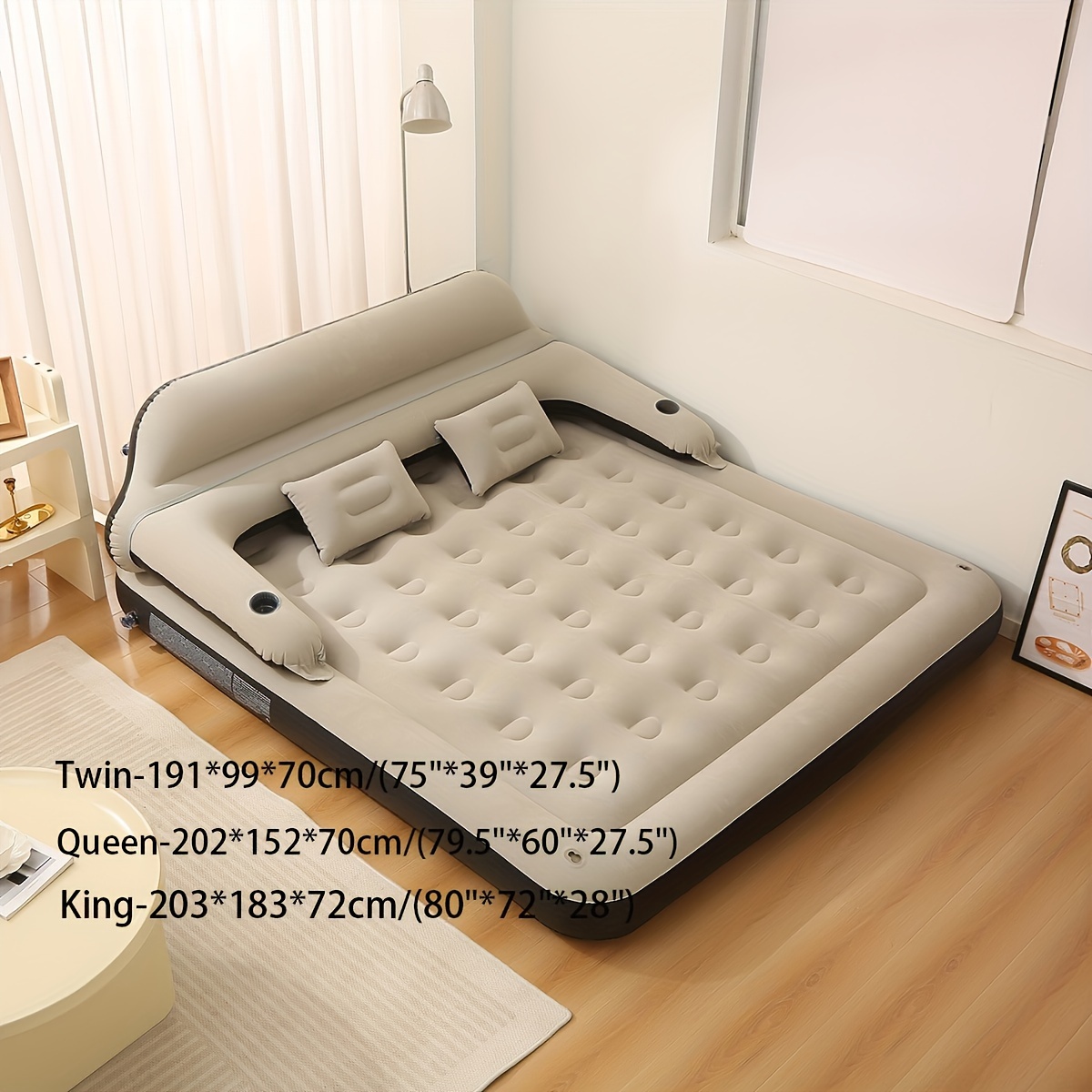 1pc air mattress inflatable bed     and       sofa bed   for   details 2