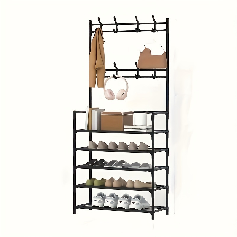 

1 Multifunctional -standing Shoe Rack And Is To 8 And 4/5 Shoe Rack . Suitable For , , , Bathroom