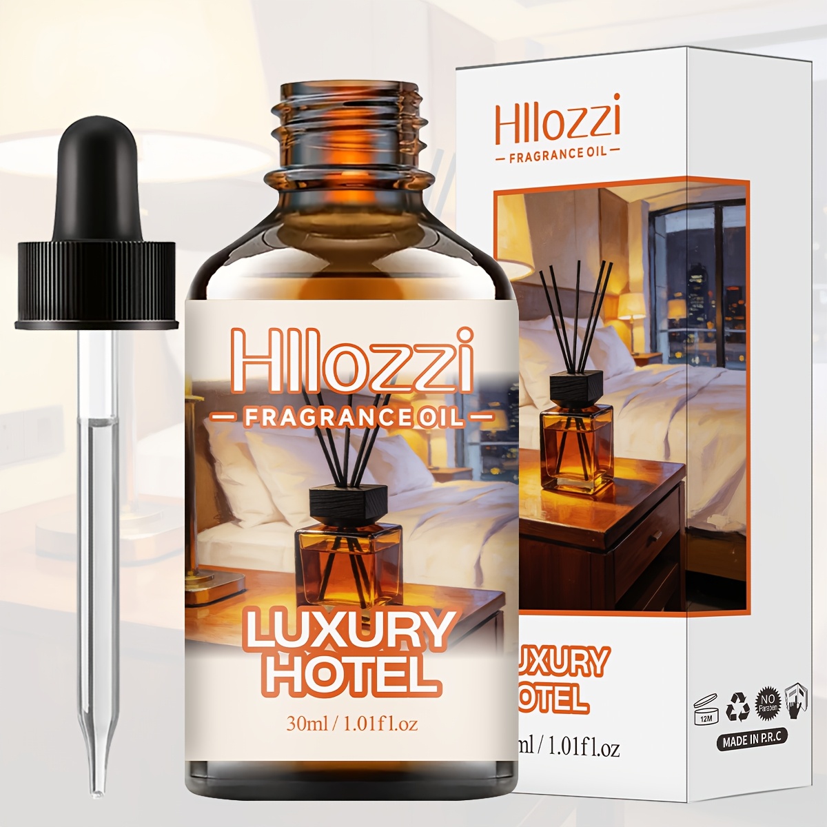 Fragrance Oil, Elegant Clean Resort-inspired With , Soft And Warm , Great For Diffusers, Humidifiers, Beads, Candle Use, Home, Office And Car Scenting, Premium Gift
