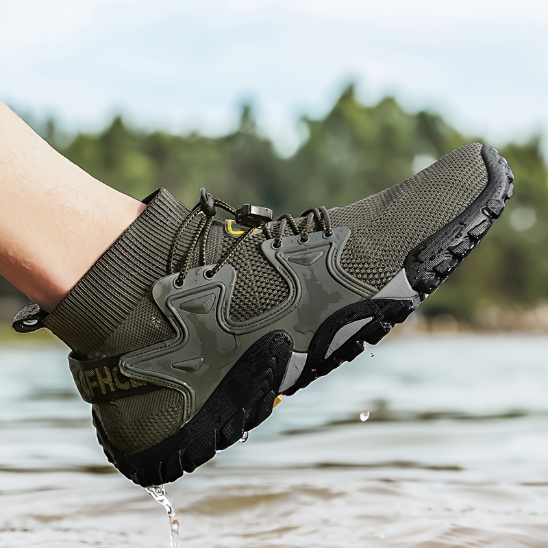 Hiitave Men Barefoot Water Shoes Socks Aqua Socks Quick Dry For