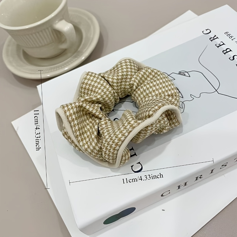 7pcs Checkered Hair Band Set