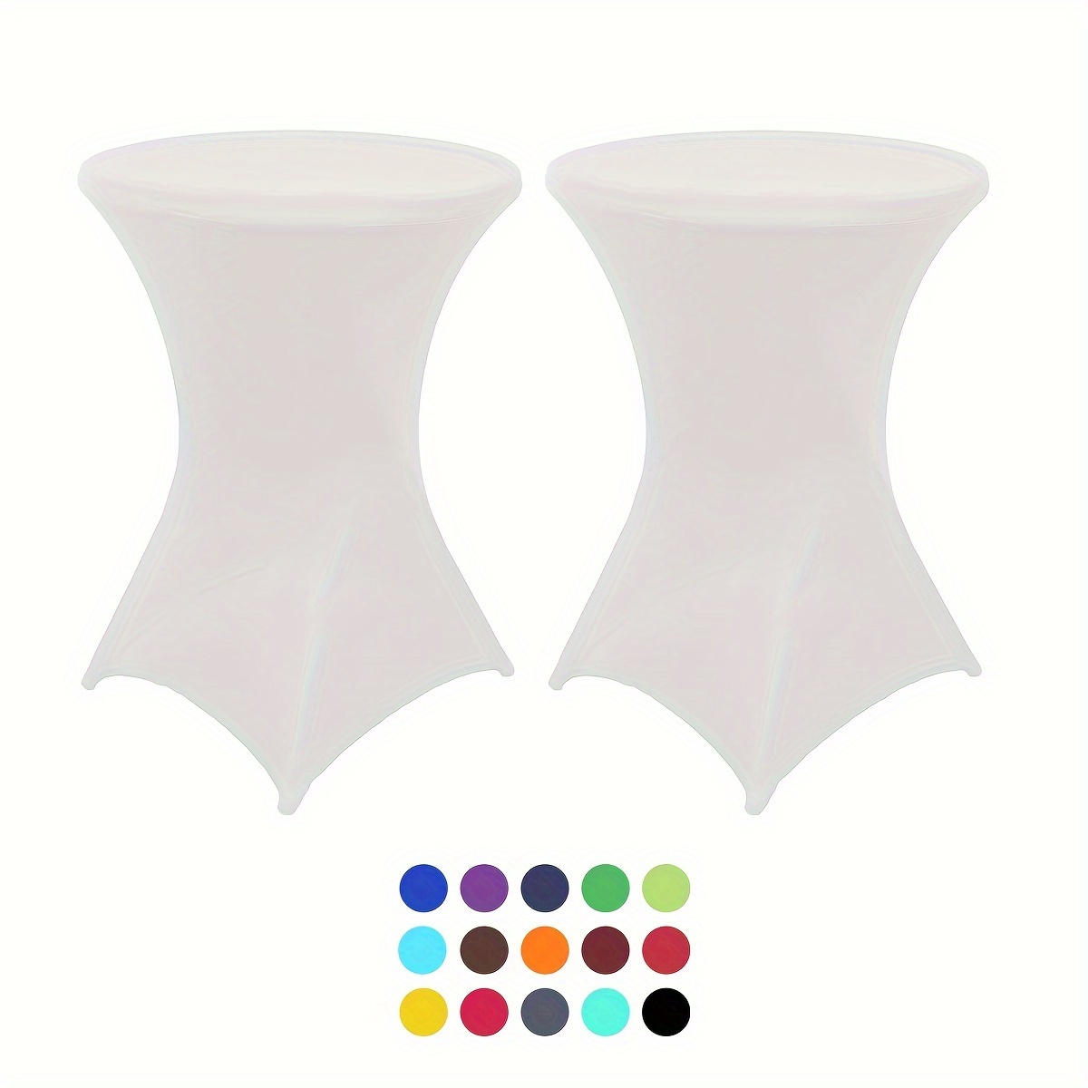 E-shop 2er-Pack Cocktail-Stretch-Tischdecken