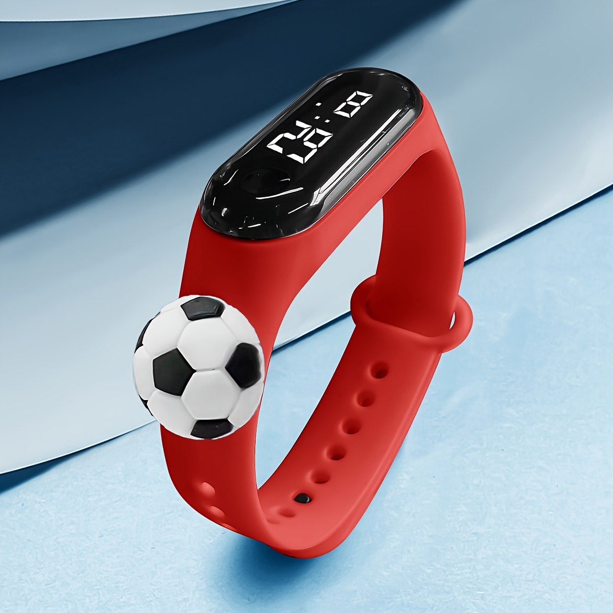 LED bracelet waterproof red - VS sport