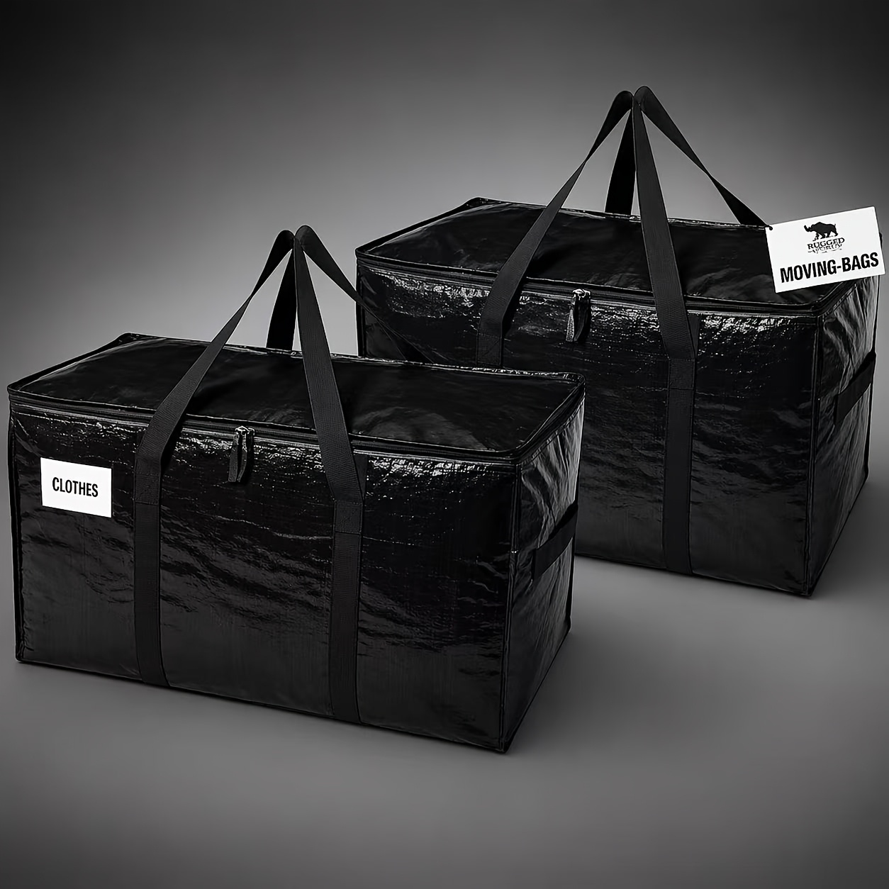 Heavy Duty Oversized Mobile Bag for Winter Clothing
