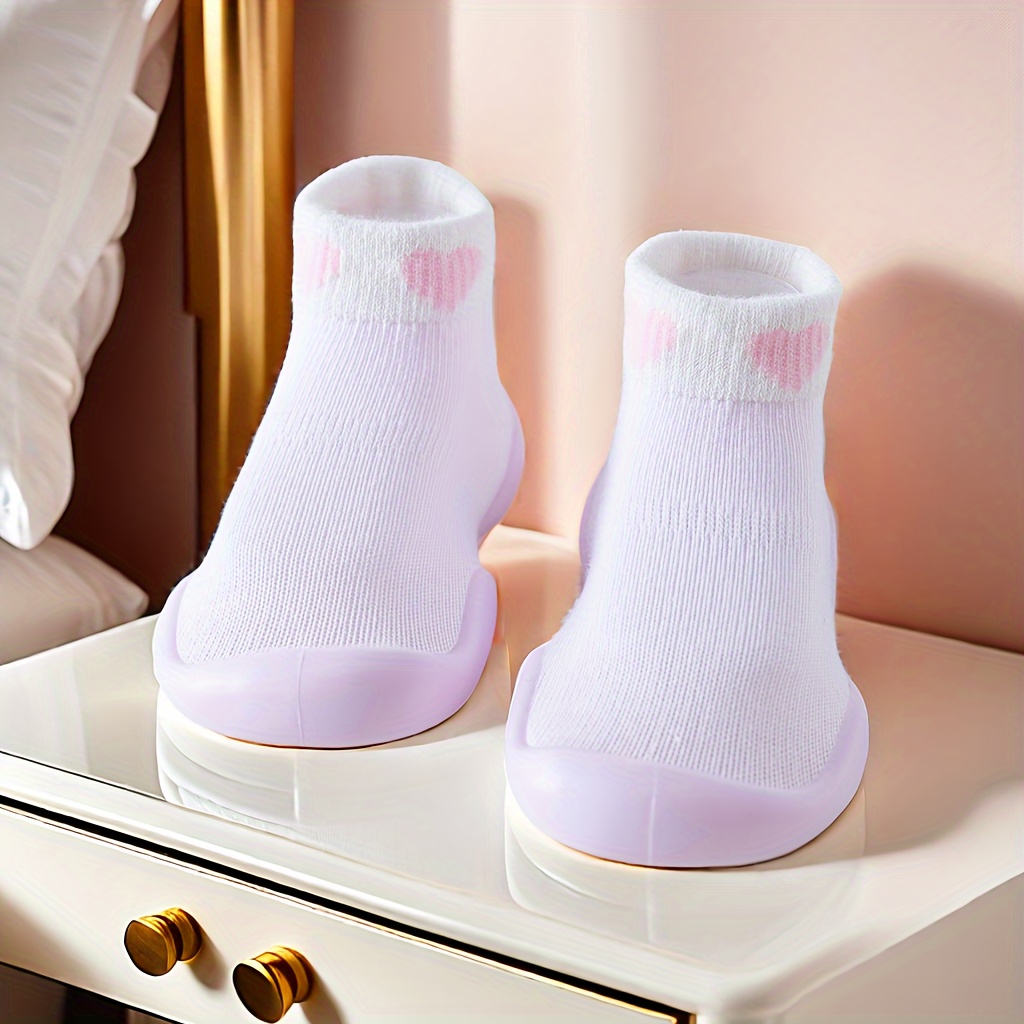 Adorable Cartoon Animal Face Toddler Walking Shoes - Breathable, Non-Slip Sock Shoes for Baby Girls & Boys, Perfect for First Steps, All-Season Comfort, Toddler Shoes