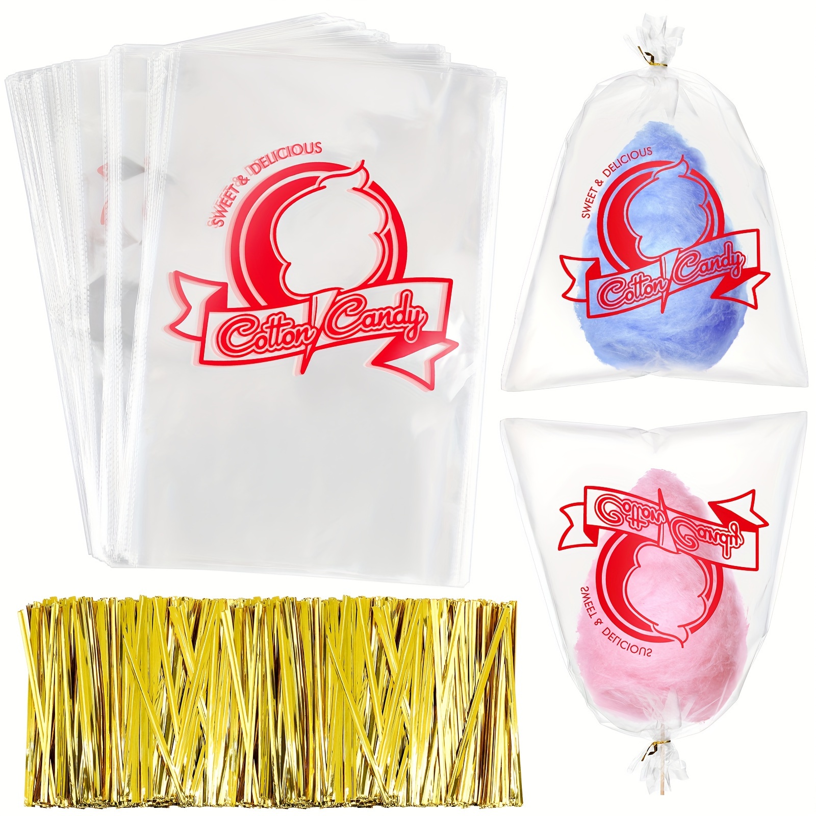 

500 -up For Printed , Clear Bag For Parties And , 11.8 X 17.7 ()