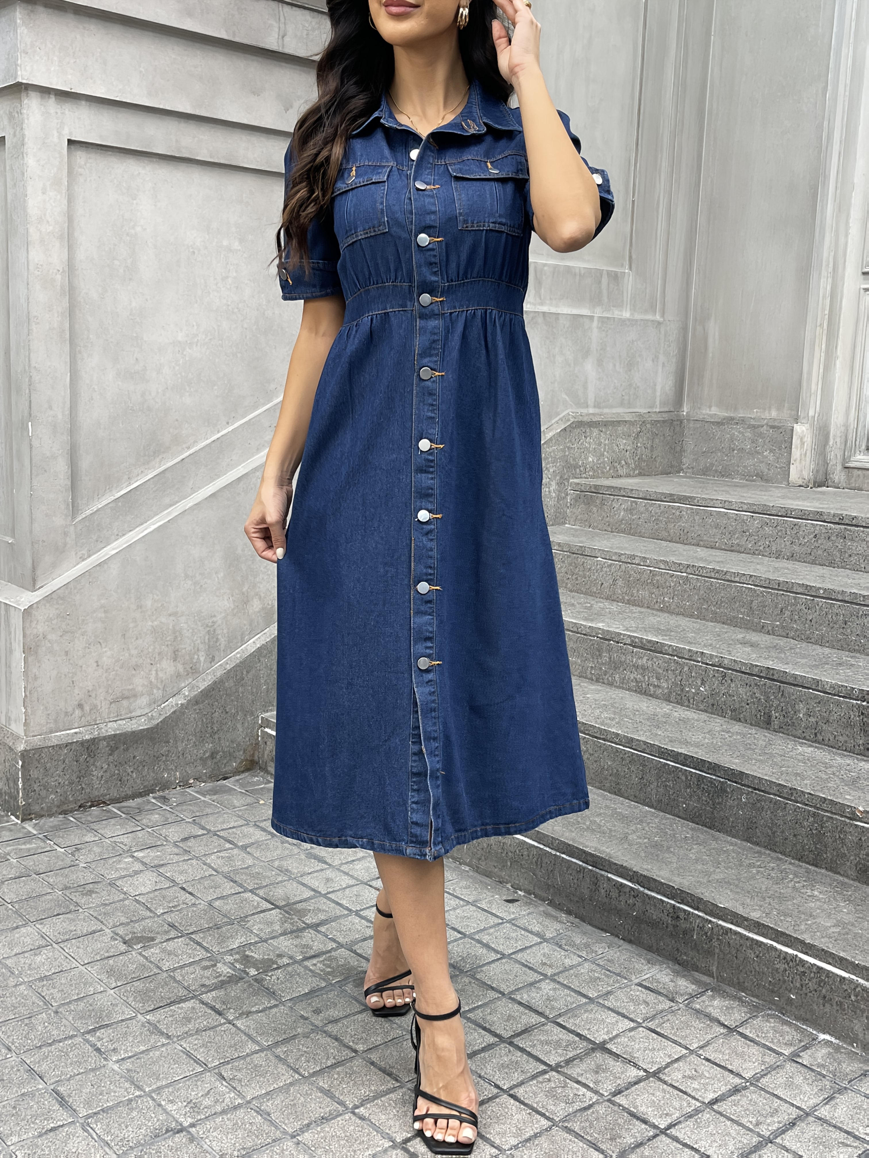 Midi Dresses Plus Size Denim Dress Walmart 20 Best Summer Dresses