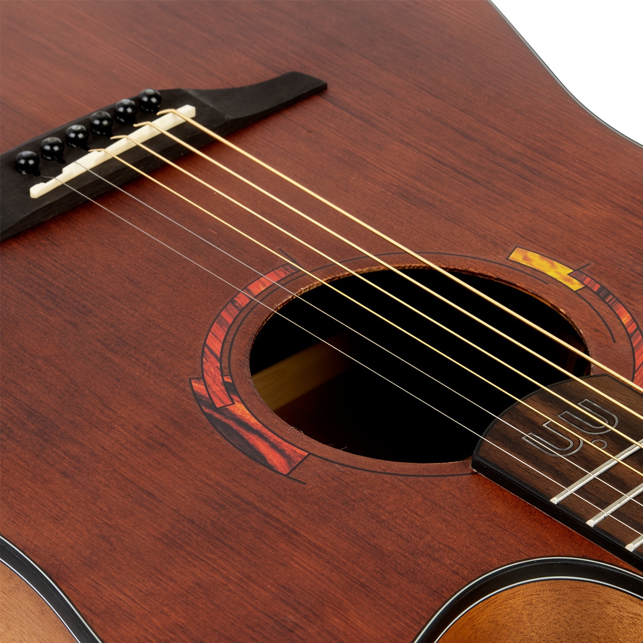 Sf Solid Top Acoustic Electric Guitar Cutaway Temu