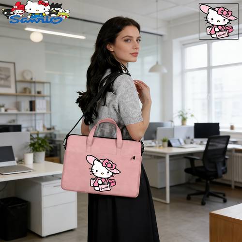 zdjęcie przedmiotu 1 szt. torba na laptopa z nadrukiem, teczka, torba na dokumenty, organizer na , etui ochronne na komputer, przenośna torba na laptopa, idealna do codziennych dojazdów, organizacji notatek i dokumentów, potrzeby organizacji plików w miejscu pracy spotkaniach