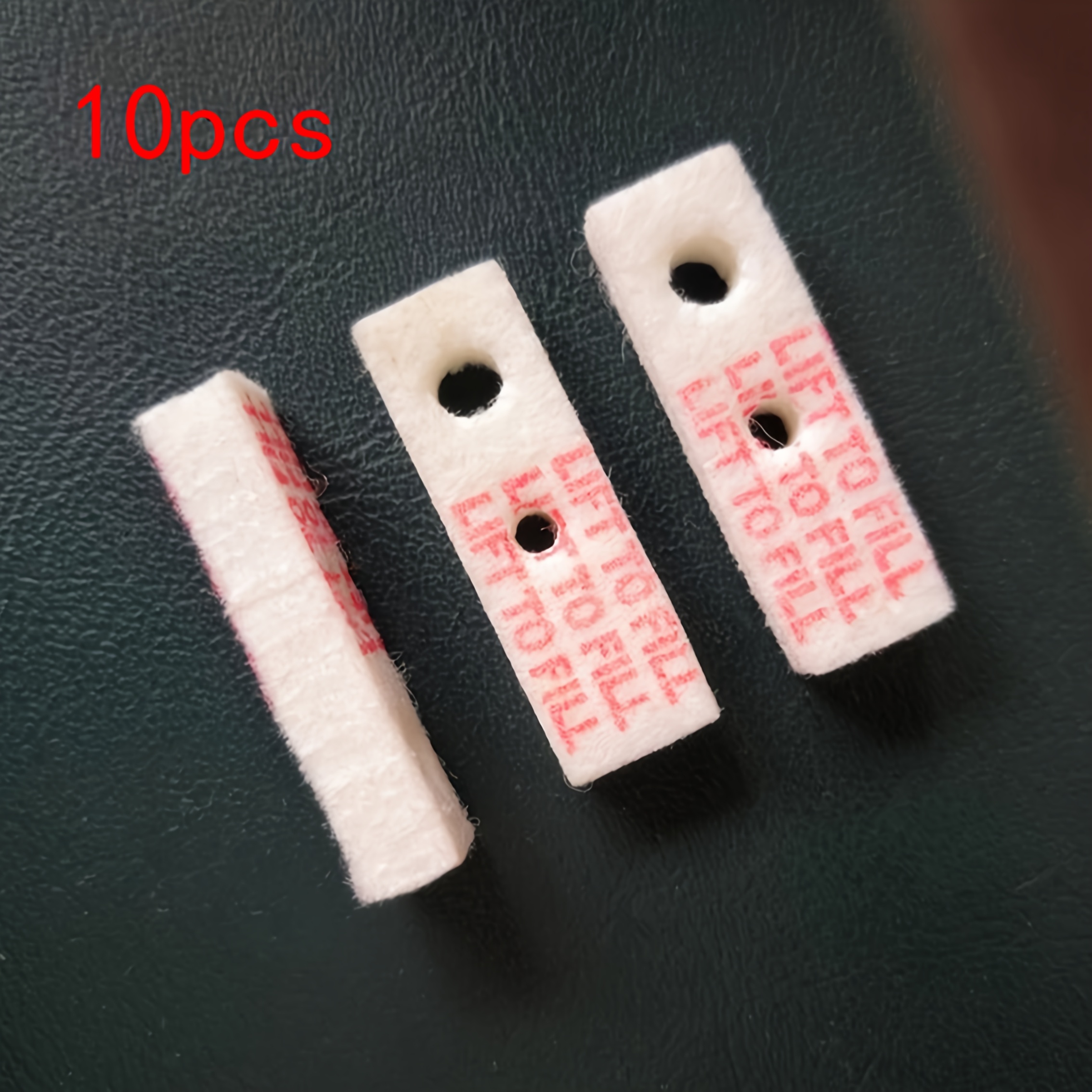 10pcs Universal Lighter Felt Pads, Kerosene Lighter Replacement Parts