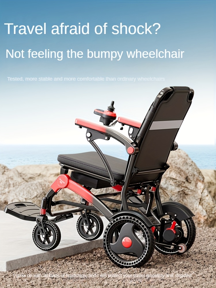 electric wheelchair mobility scooter for seniors 300 500w high power 13     lightweight and foldable 350 lbs weight capacity Product details 1