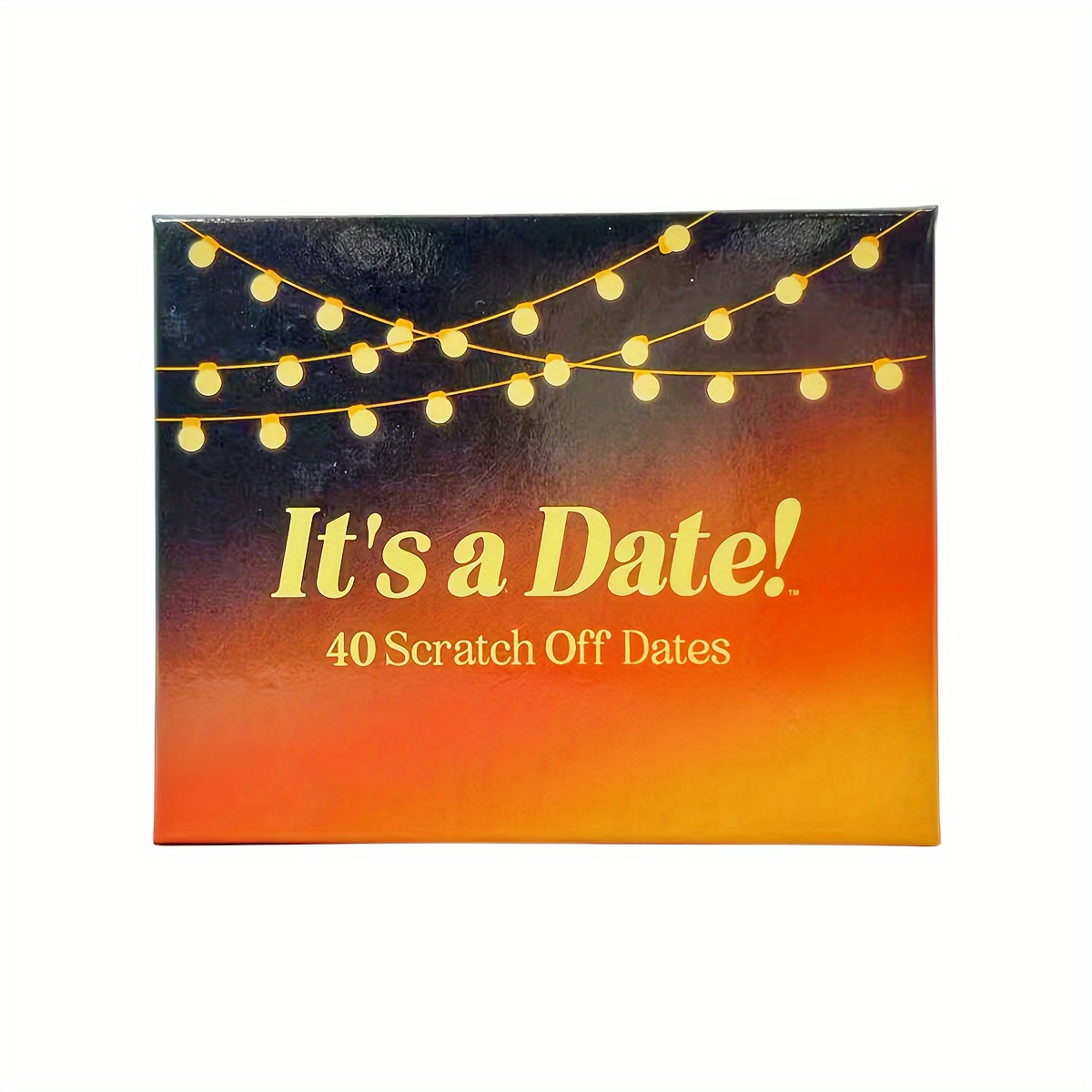 Romantic Couples Gift - Fun & Adventurous Date Night Box - Scratch Off Card  Game with Exciting Date Ideas for Couple: Girlfriend, Boyfriend, Newlywed