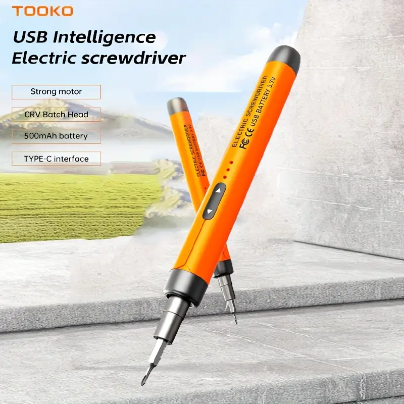 46 in 1 cordless portable electric screwdriver set with 38 magnetic precision drill bits usb rechargeable lithium battery transparent tool box for home use mobile phone laptop camera watch and computer repair tools screwdriver impact screwdriver tool set screwdriver impact screwdriver kit screw kit impact drill bit set electric screwdriver rechargeable electric screwdriver power tool Product details 1