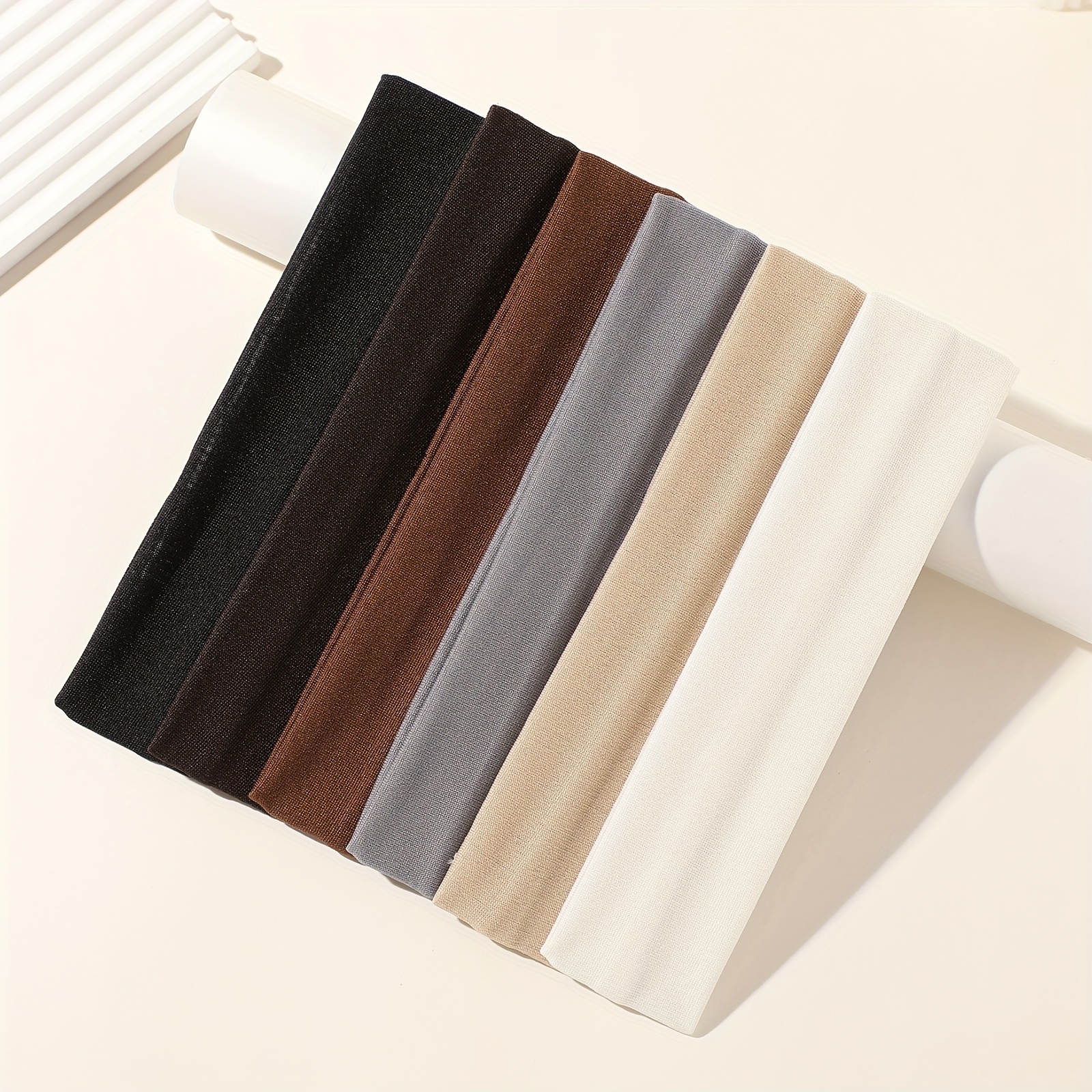 TEMU 6pcs Women's Fashion Simple Sports Yoga Headbands. Hairbands. Hair Accessories. Suitable For Sports. . Thanksgiving. Christmas Gifts