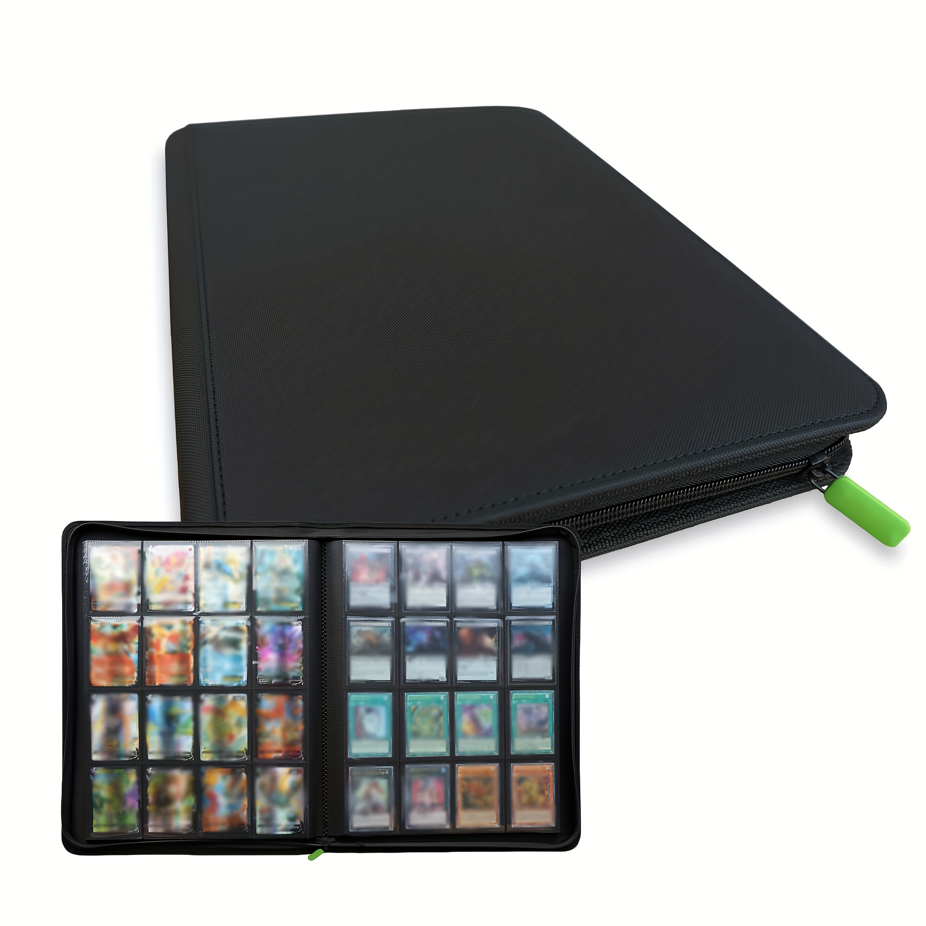 16 pocket card binder 1024 pockets trading card binder side - Temu Australia