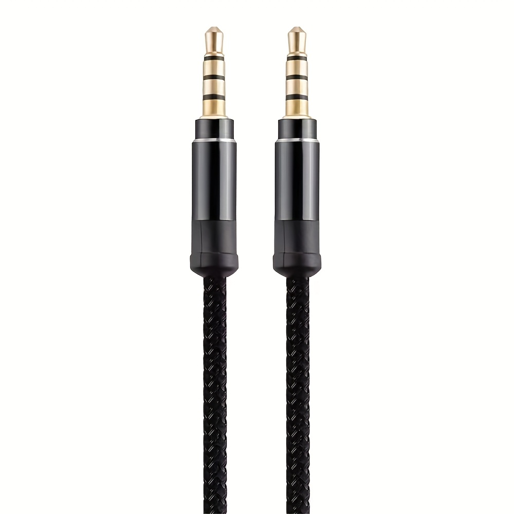 Image of Aux Cable Speaker Cable 3.5mm Audio Cable Extension Cord For Car Headphone Audio 3.5mm Jack Speaker For Headphones Aux Cord