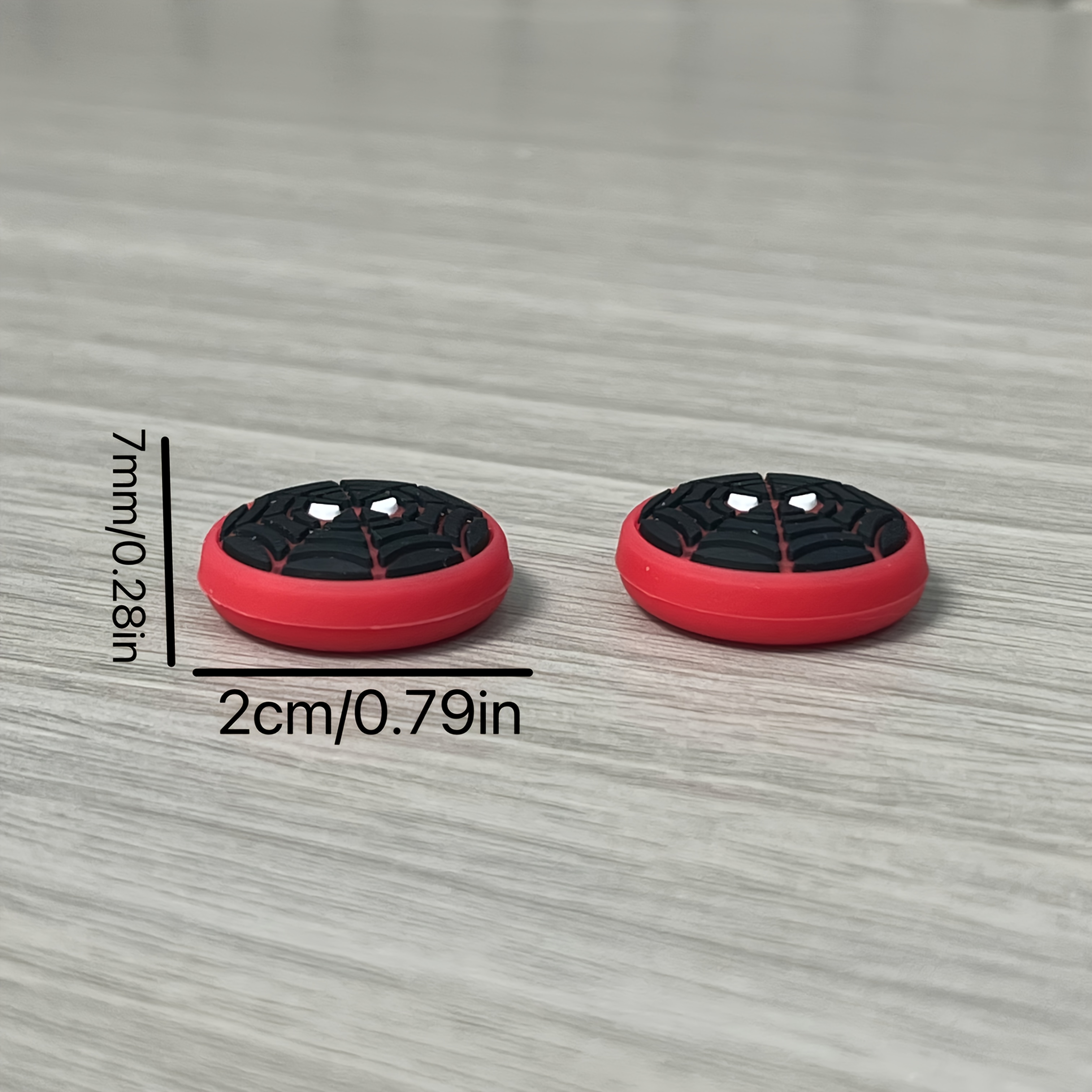 TEMU 4 di Copri Pollice in Silicone con Motivo , Copertura Universale Antiscivolo per Controller Joystick di Simulazione, Adatti per Copri Pollice