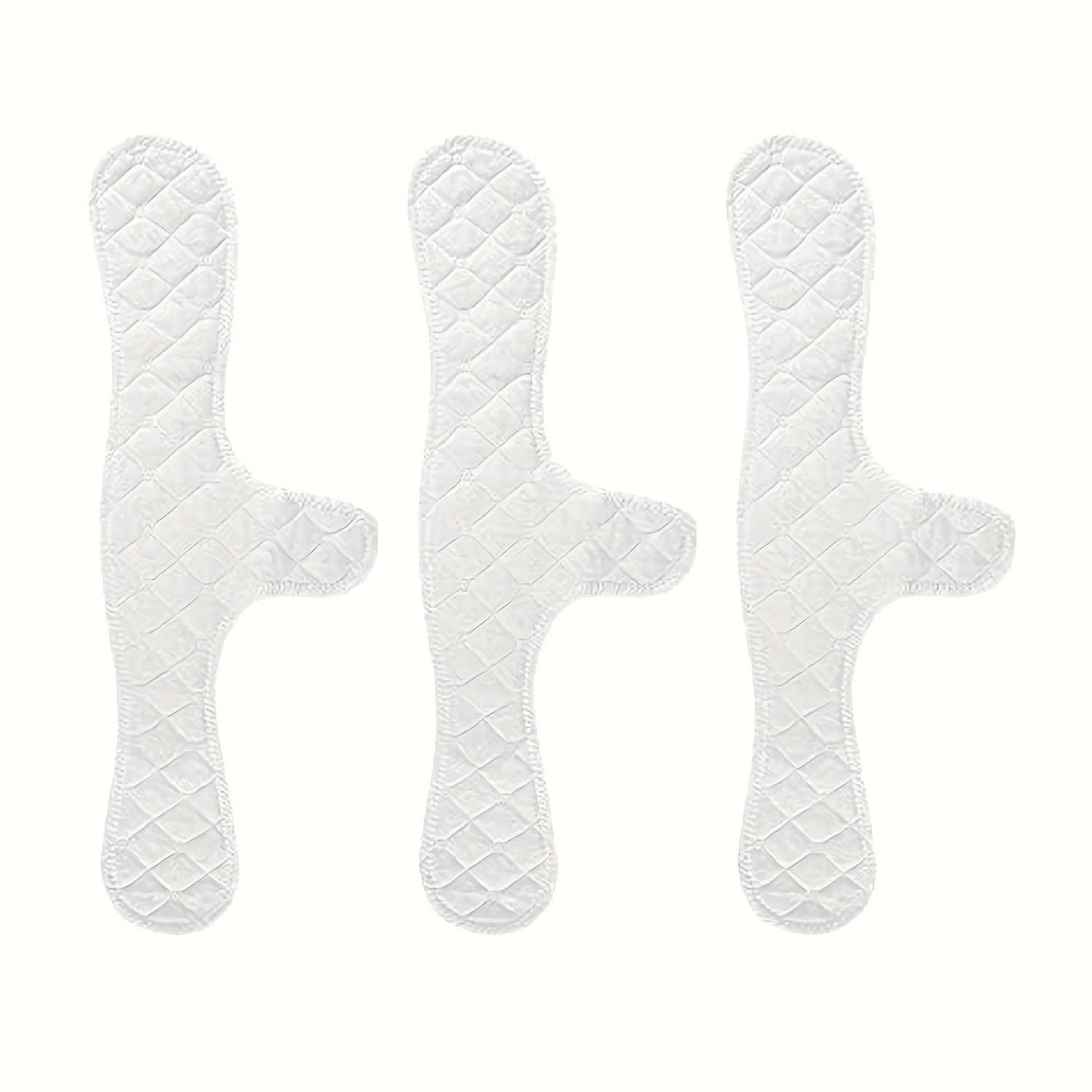Image of 3pcs Upgrade Under Breast Sweat Pads, Bra Liners Sweat Pads, 10x Reusable Moisture-wicking Skinfold Separators For Underbust Tummy Postpartum Hot Weather