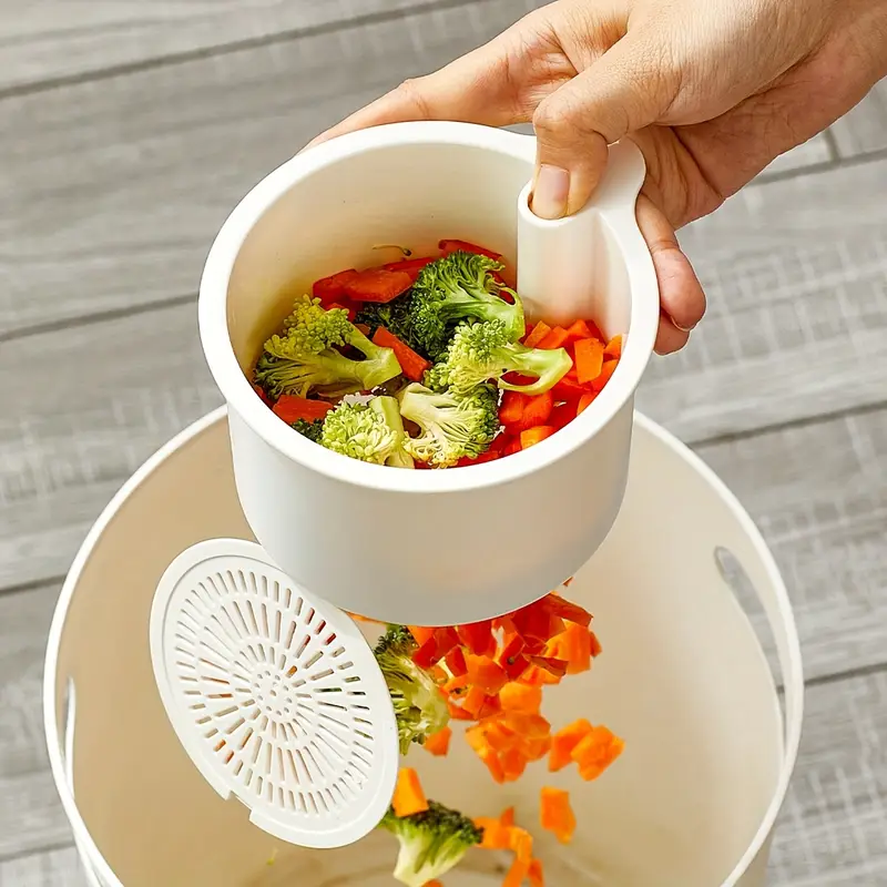 Sink Strainer Basket, Press Automatic Dumping Kitchen Draining Basket Self Cleaning Kitchen Sink Food Waste Catcher Faucet Hanging Sink Trash Catcher Sink Strainer Basket, Press Automatic Dumping Kitchen Draining Basket Self Cleaning Kitchen Sink Food Waste Catcher Faucet Hanging Sink Trash Catcher