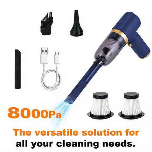 vacuum cleaner powerful suction for pet hair hardwood floor carpet usb rechargeable portable handheld vacuum for home car office small dust cup ideal gift for anniversary birthday