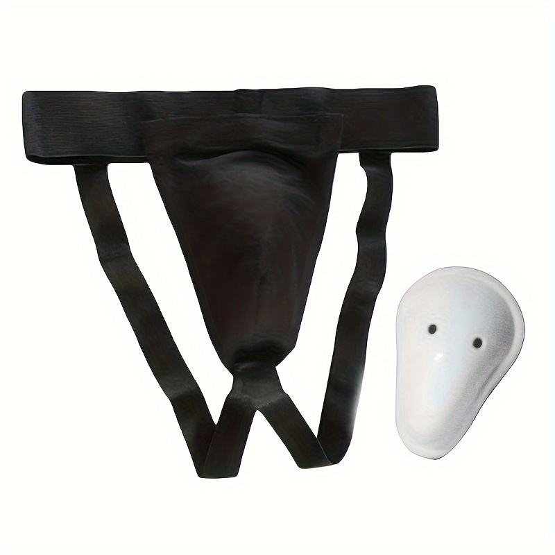 

1pc Groin Guard, Suitable For Sanda, Boxing, Karate, Football, Protective Gear