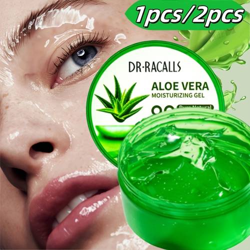 1pc 2pcs 99 moisturizing aloe vera gel 100 aloe vera gentle for all light beige types safe non irritating 300 582oz