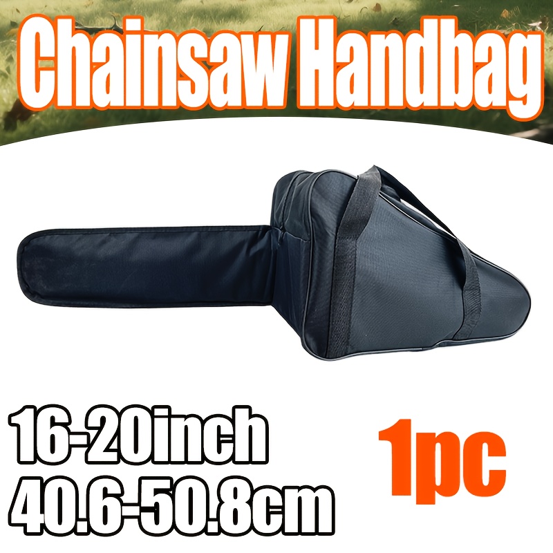 TEMU Sac de rangement pour tronçonneuse robuste Variea-1pc, fabriqué en tissu Oxford durable et résistant à l', compatible avec les tronçonneuses de