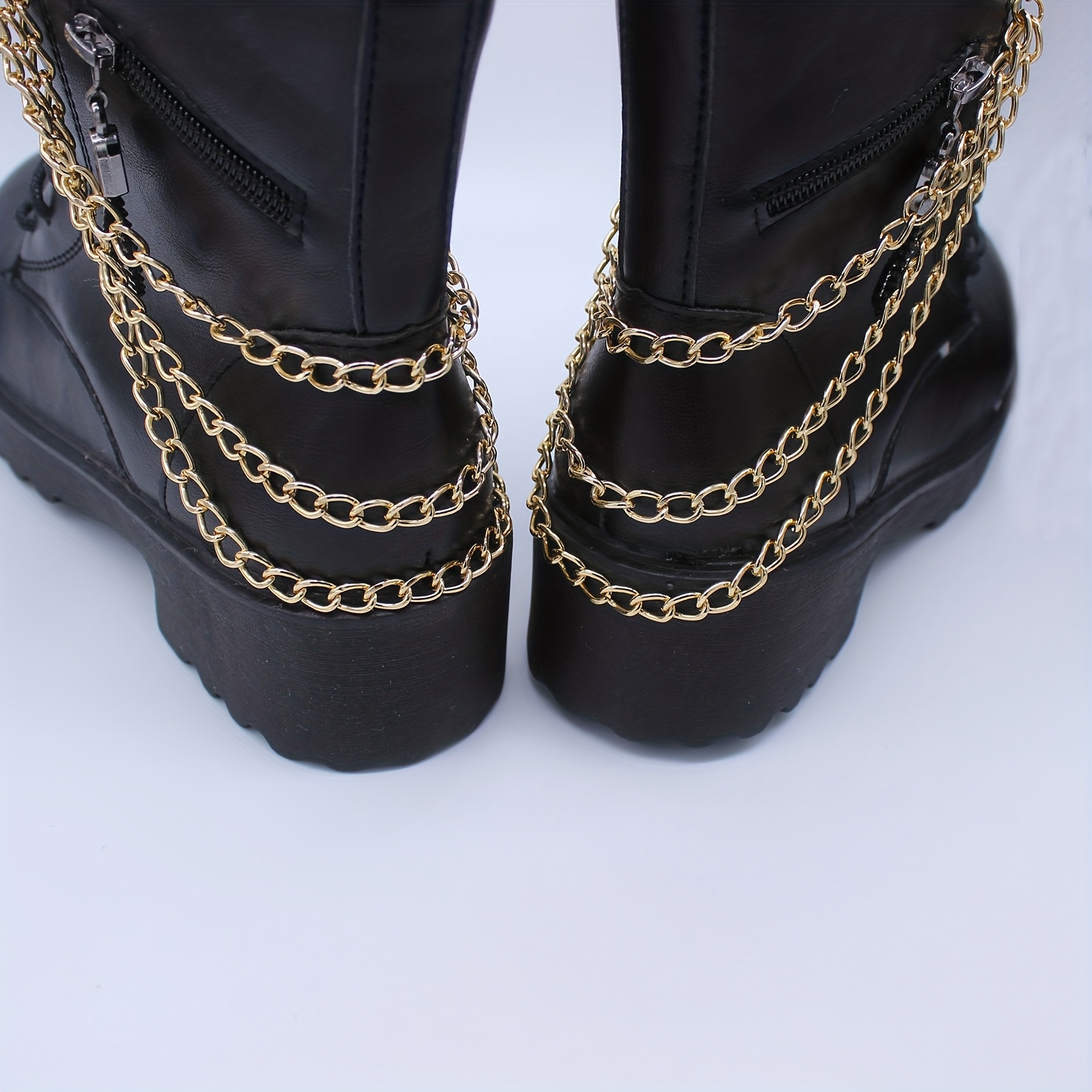 E-shop Neue Accessoires Abnehmbare Schuhkette Vielseitige Stiefel Leinenschuhe Dekorative Schuhkette Accessoires Metall Stiefel Schuhe