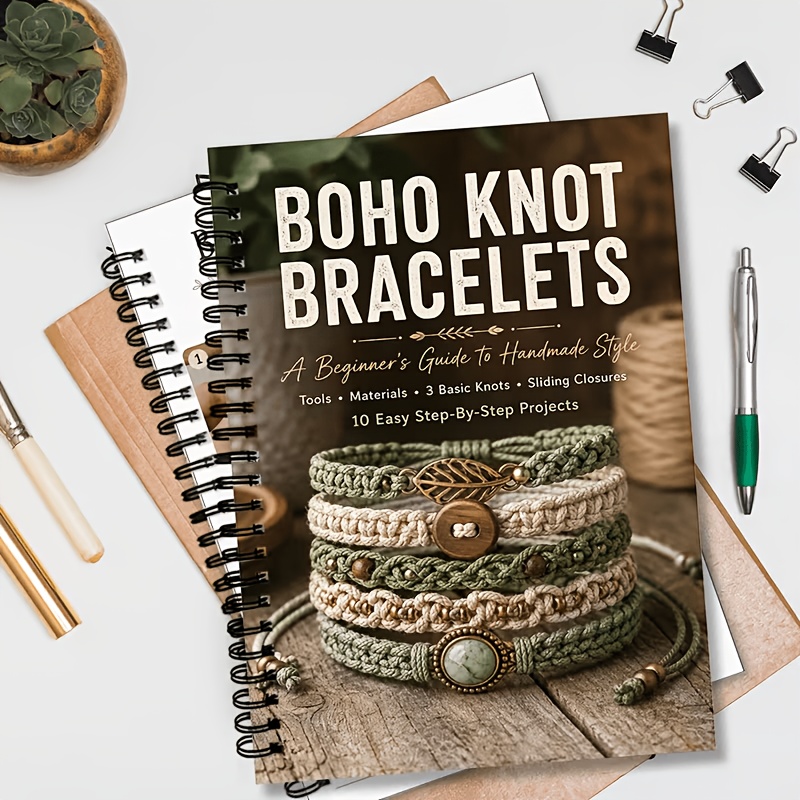 bracelet notepad sold on Temu United States