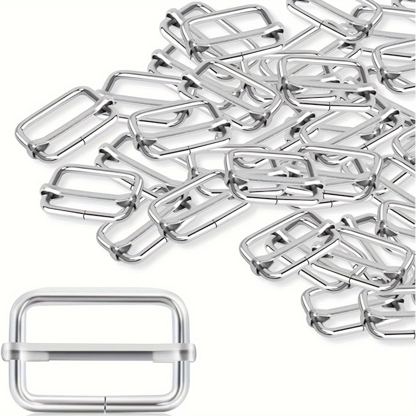 

30pcs Metal Fasteners - Buckles For Belts, & Diy - , Use