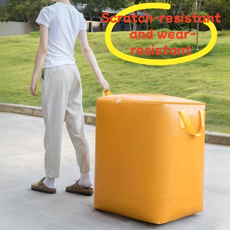 large capacity 180l 240l   moving packing bag sturdy space saving storage bag with extra large volume suitable for moving and packing durable clothing and blanket storage bag scratch resistant
