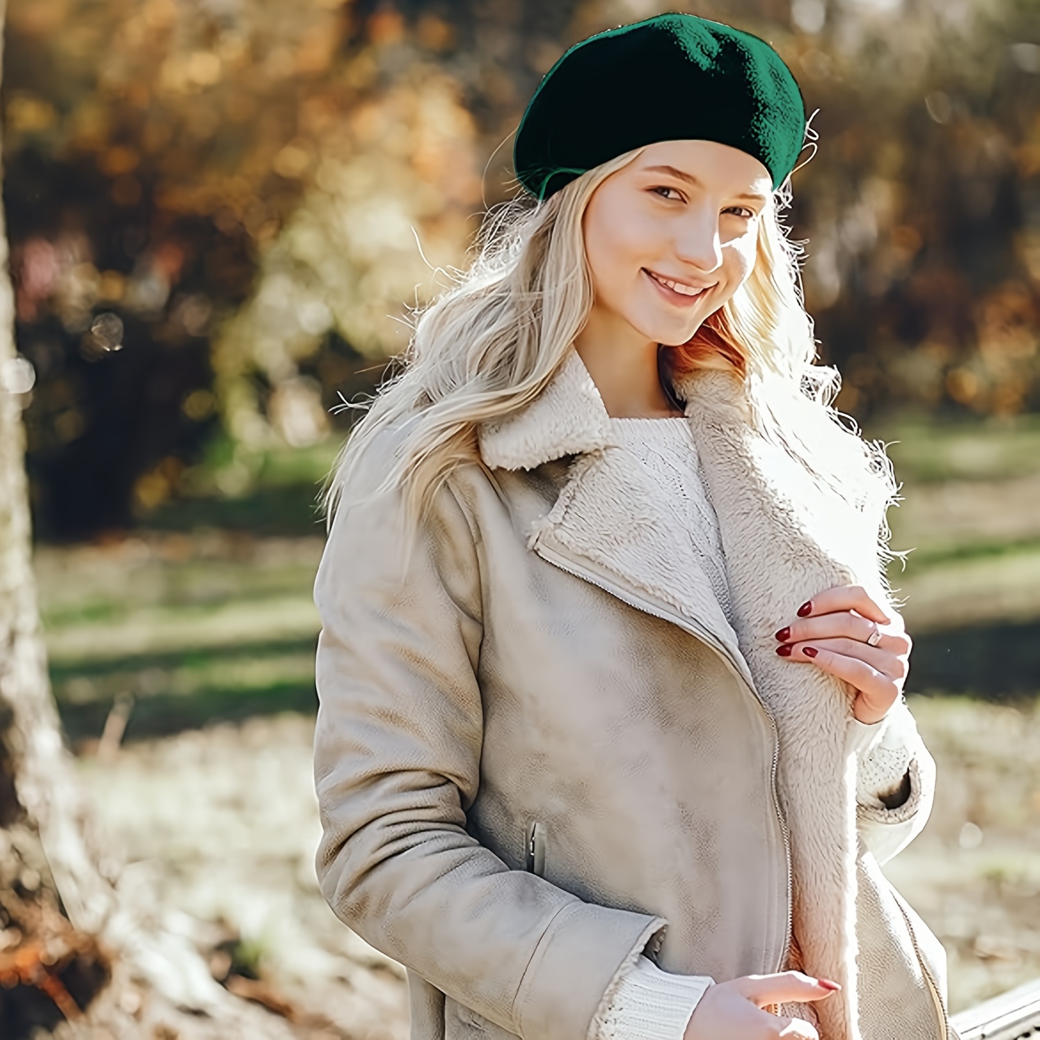 En Invierno OtoÃ±o Ropa Que Se Usa Usar Sombreros Outfit De