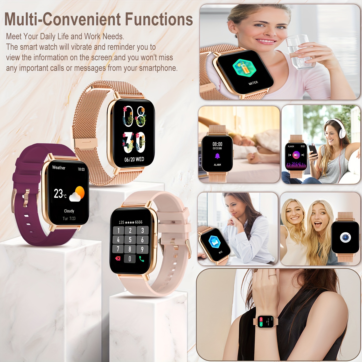 smart watch answer make call smart watch Temu