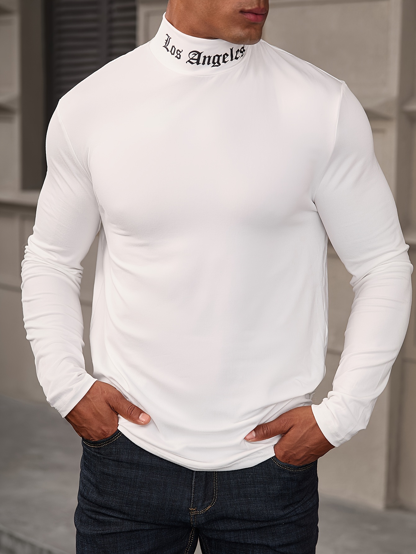 Tシャツ・カットソー *MUSINSA STANDARD* Ponte Turtleneck Long Sleeve T-Shirt Off MUSINSA | MUSINSA STANDARD Ponte Turtleneck Long Sleeve T