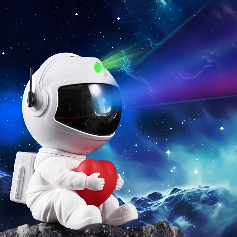 

Astronaut Love Star Projection Lamp Full Of Stars Projection Creative Ambient Light