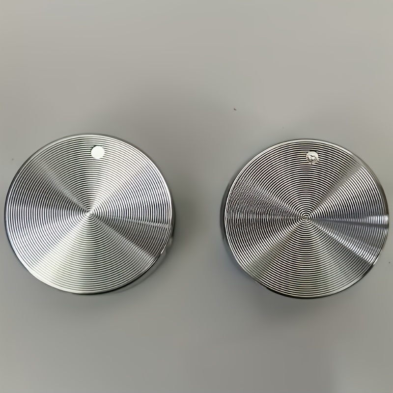 TEMU Stainless Steel Gas Stove Knob - 6mm Stove Control Switch Knob, Easy Adjustment For Kitchen Oven And Cooktop, Sturdy Metal Construction,