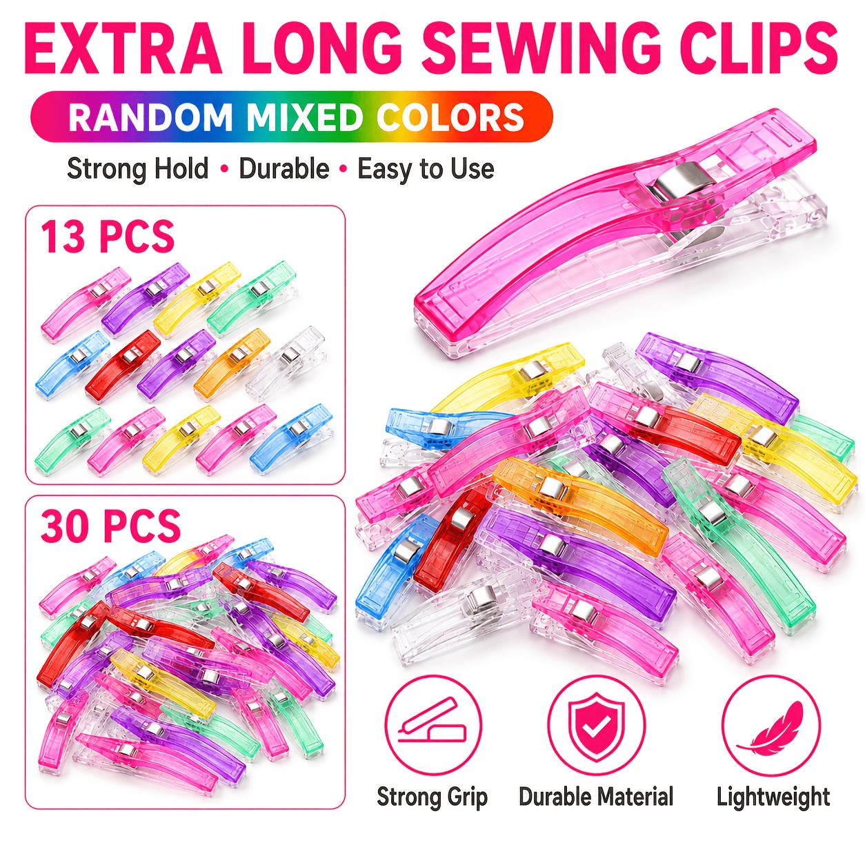 quilting clips sold on Temu United States