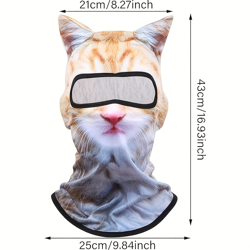1pc 2pcs cat ski mask balaclava cat balaclava sheisty animal