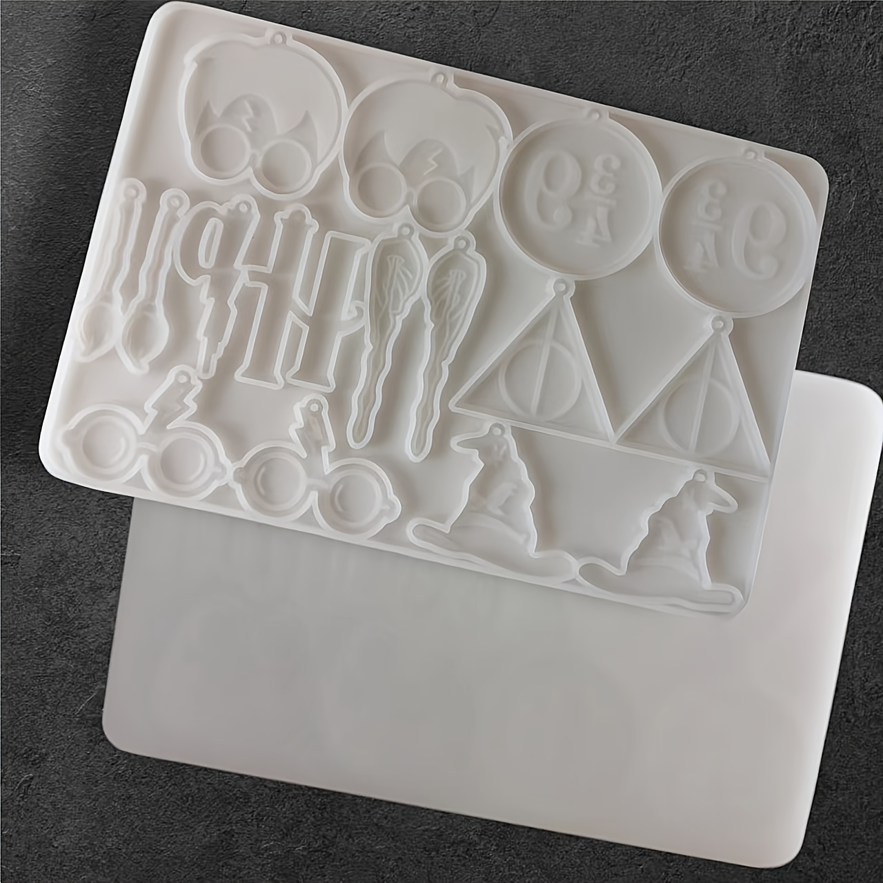 Image of Wb, 1pc, Harry Potter Silicone Mold For Soap Making, Suitable For Car Air Fresheners, Soap Production, And Decorative Fragrance Soap Molds For Handmade Soaps